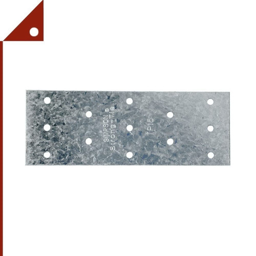 Simpson : SMPTP15* แผ่นเหล็กยึดไม้ Strong-tie TP Galvanized Tie Plate, 1-13/16 x 5 Inch.