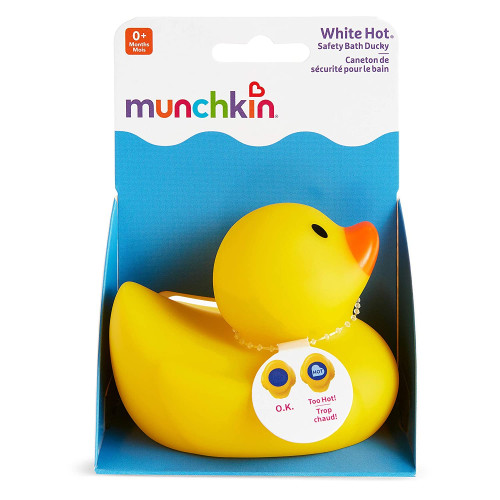 Munchkin MNK31036 ของเล่นในน้ำ White Hot Safety Bath Ducky