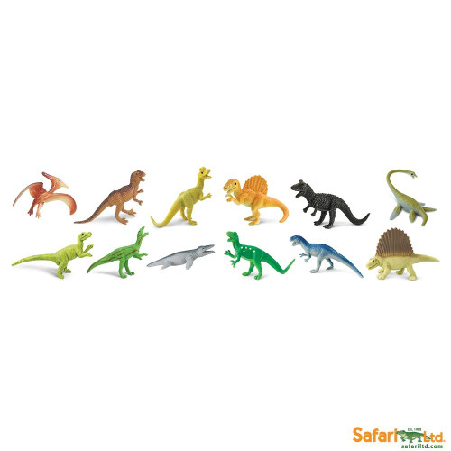 Safari Ltd. : SFR699004 โมเดลสัตว์แบบแพ็คหลอด Toob - Carnivorous Dino