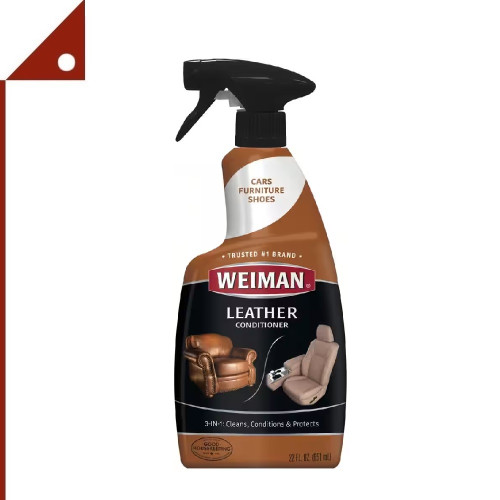 Weiman : WIM107-22* ผลิตภัณฑ์ทำความสะอาดและบำรุงเครื่องหนัง Leather Cleaner & Conditioner 22oz.
