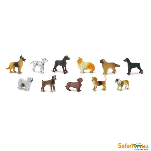 Safari Ltd. : SFR695504 โมเดลสุนัข Toob - Dogs