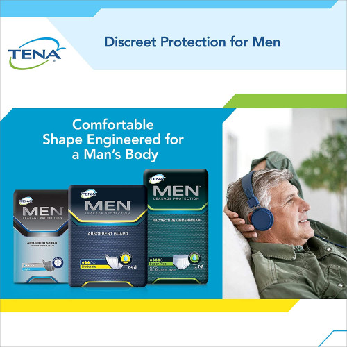 Tena : TNA81780* กางเกงผ้าอ้อมผู้ใหญ่ Incontinence Underwear Men M/L 64 Count 3