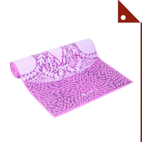 Gaiam : GIA05-63369* เสื่อโยคะ Yoga Mat Premium Print Reversible Extra Thick, Lilac Aurora