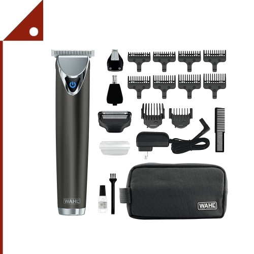 WAHL : WAH9864* เครื่องโกนหนวดและเล็มขน Lithium Ion 2.0 Slate Beard Trimmer for Men