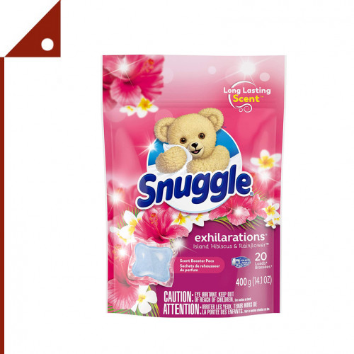 Snuggle : SGLSBIHR-20* เม็ดน้ำหอม Exhilarations In Wash Laundry Scent Booster Pacs, Island Hibiscus 