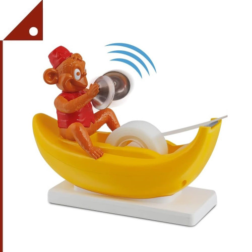 Amazeko : AZK00214* แท่นตัดเทป ลิงนั่งกล้วย Clapping Monkey Tape Dispenser