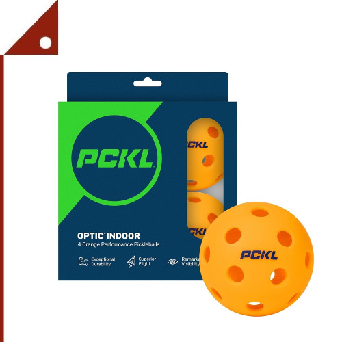 PCKL : PKLAMZ001* ลูกบอลพิกเคิลบอล Optic Speed Pickleball Balls, Orange, 4pk.