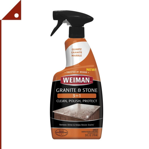 Weiman : WIM00114* น้ำยาเคลือบเงาและปกป้องพื้นหินแกรนิต หินธรรมชาติ Granite & Stone Polish and Prote