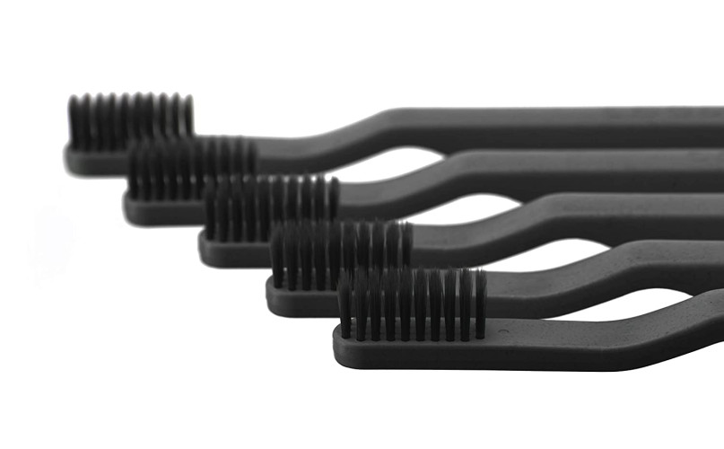 SimpliGOOD : SPGAMZ001* แปรงสีฟัน Toothbrushes Black, 5 Count 2