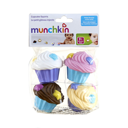 Munchkin : MNK15707 ของเล่นในน้ำ Cupcake Squirts - 4pk