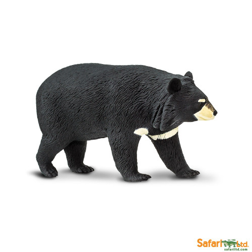Safari Ltd. : SFR100044 โมเดลหมีควาย Moon Bear