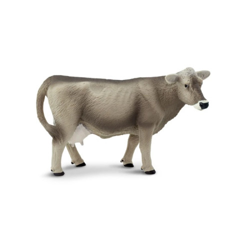 Safari Ltd. : SFR161529* โมเดลสัตว์ Brown Swiss Cow