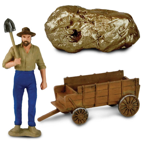 Safari Ltd. : SFR110481* โมเดล ยุคขุดทองในอเมริกา Gold Rush 2