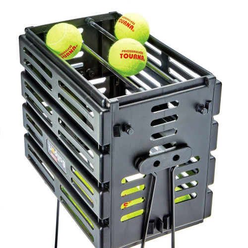 Tourna TRNBPD80W* ตะกร้าเก็บลูกเทนนิส Ballport Deluxe Tennis Ball Hopper