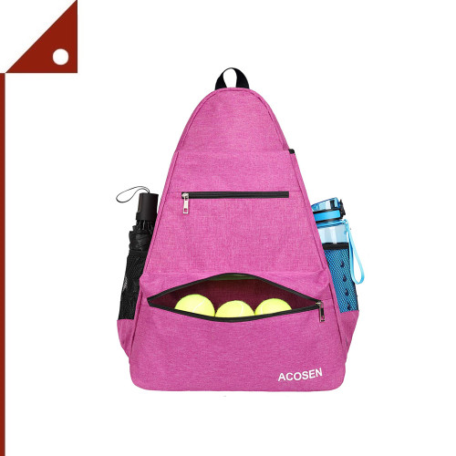 ACOSEN : ACSTBL-RSR* กระเป๋าเป้เทนนิส Tennis Bag Tennis Backpack, Rose Red