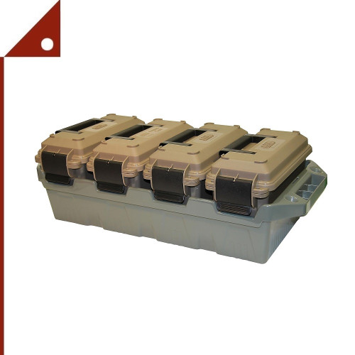 MTM : MTMAC4C* กล่องจัดเก็บกล่องบรรจุลูกกระสุนปืน 4-can 30 Ammo Crate