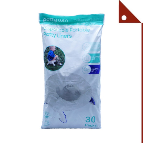 Pottywin : POW6378700* ถุงรีฟิลสำหรับกระโถนพกพา Tot 2-in-1 Go Potty Refill Bags OXO Compatible , 30 