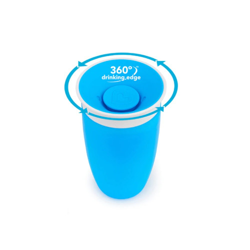 Munchkin : MNK44142 แก้วหัดดื่มคละสี 10oz Miracle 360 Sippy Cup - 1pk