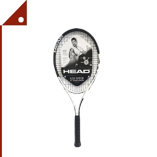 Head : HED236001* ไม้เทนนิส Geo Speed Tennis Racket, Grip 4 1/4 inches