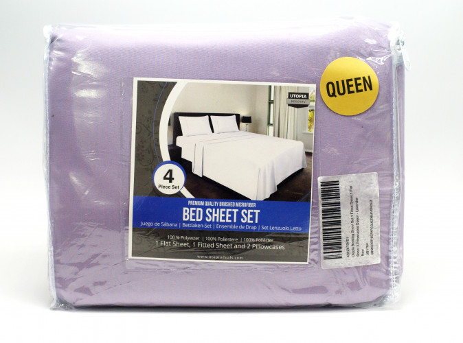 Utopia : UTPUB1786* Bedding King Bed Sheets Set - 4 Piece B, King Size ...