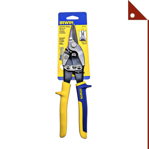 IRWIN : IRW2073113* กรรไกรตัดแผ่นโลหะ ระบบคอมพาวด์ Aviation Snip Tool
