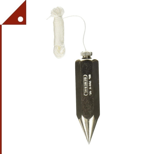General : GNL790-8* ลูกดิ่ง Tools Hexagon Steel Plumb Bob, 8 oz