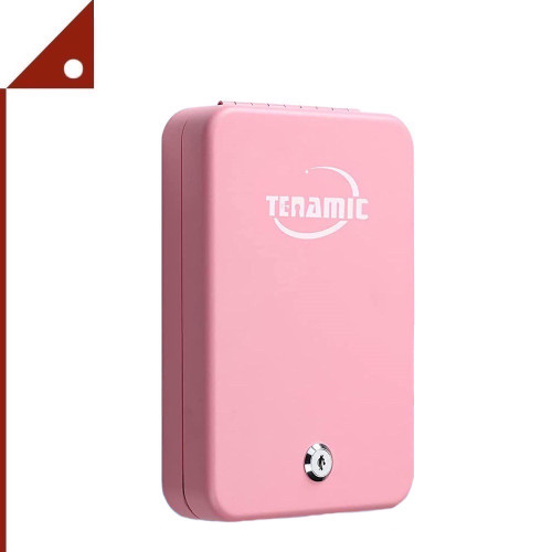 Tenamic : TNMPS-PNK* กล่องเซฟเก็บปืนพกพา Portable Travel Gun Safe, Pink