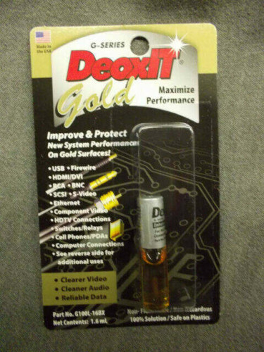 CAIG DeoxIT : CAIG100L-16BX* น้ำมันหล่อลื่น CAIG DeoxIT Gold Mini-Brush Applicator 1