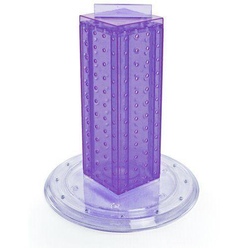 : AZD700222-PUR* : ดิสเพล เพกบอร์ด Displays Pegboard 4-Sided Revolving