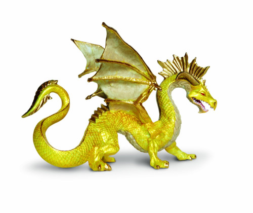 Safari Ltd. : SFR10118 โมเดลมังกร Golden Dragon