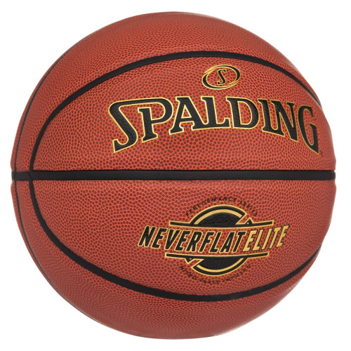 Spalding : SPD76969A* ลูกบาสเกตบอล Never Flat Elite Indoor-Outdoor Basketball Size 7 3