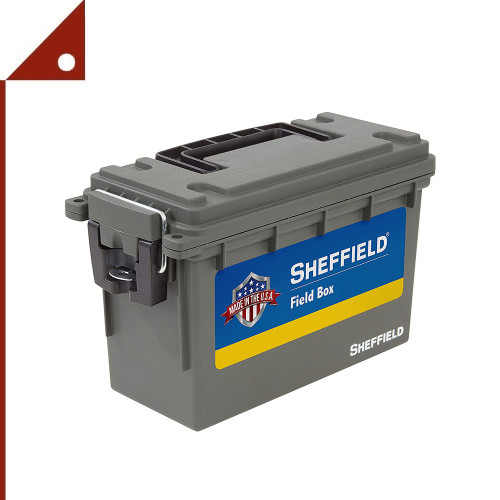 Sheffield : SFD12626* กล่องเก็บกระสุน Plastic Ammo Can for Pistol Rifle and Shotgun Ammo