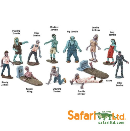 Safari Ltd. : SFR686004* โมเดล Zombies (Model)