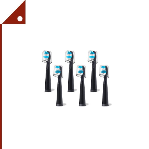 Mullburry : MBRAMZ001* อะหลั่ยหัวแปรงสีฟัน Replacement Toothbrush Heads Compatible 6pk.