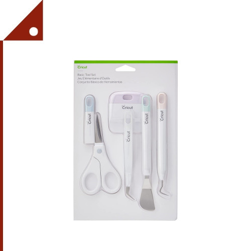 Cricut : CIC2006695* ชุดเครื่องมือหัตถกรรม Basic Tool Set - 5-Piece Precision Tool Kit for Crafting