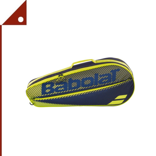 Babolat : BBL751202* กระเป๋าใส่ไม้เทนนิส Club Essential Racket Holder X3, Black/Yellow