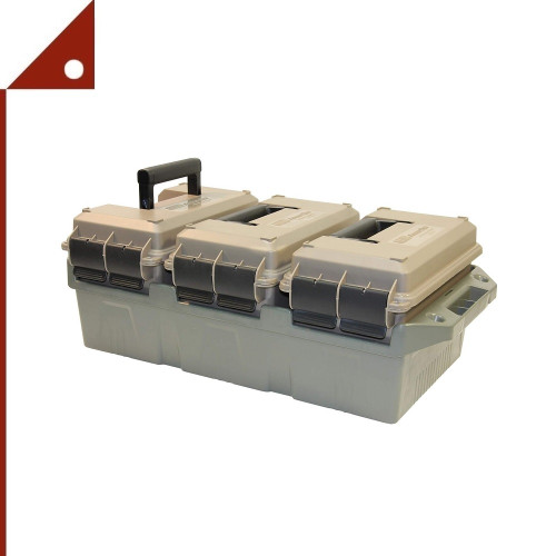 MTM : MTMAC3C* กล่องจัดเก็บกล่องบรรจุลูกกระสุนปืน 3-can 50 Ammo Crate