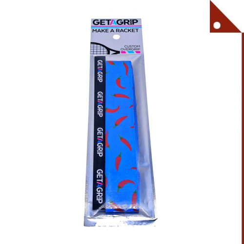Get A Grip : GAGGT-HTW* เทปพันด้ามไม้เทนนิส Custom Tennis Racket Grip Tape, Heatwave