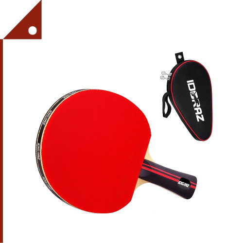 Idoraz : IDRITTR-GB-0001* ไม้ปิงปองพร้องซองเก็บ Table Tennis Professional Racket with Carrying Case