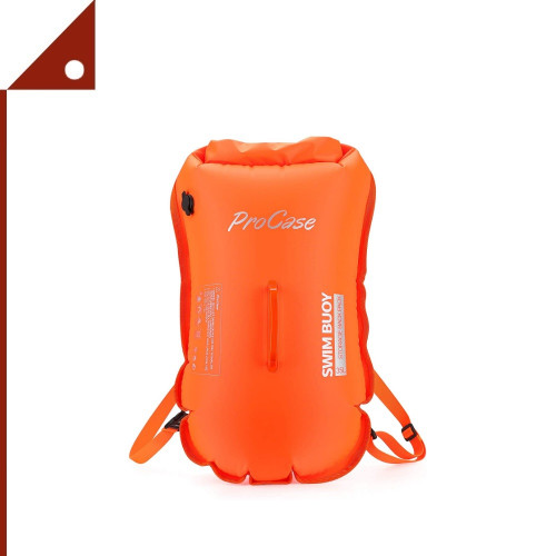 ProCase : PCS08362847* ทุ่นว่ายน้ำสะพายหลัง Swim Buoy Backpack, 35L, Orange