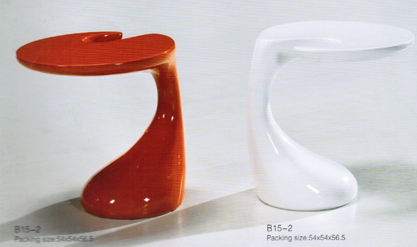 B15-2 โต๊ะข้างไฟเบอร์ (มีหลายสี)