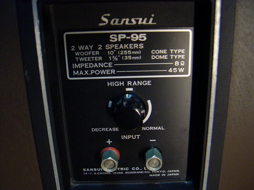 Sansui SP-95 ลำโพง Vintage 6