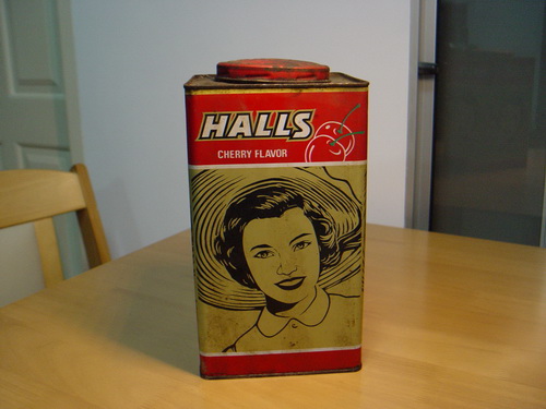 กระป๋องฮอลล์ HALLS Mentho-Lyptus 3