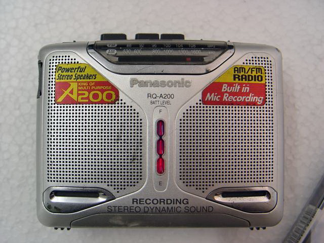 วิทยุ-เทปซาวเบ้า PANASONIC STEREO รุ่น RQ-A200