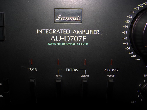 SANSUI AU-D707F Integrated Amplifier 8
