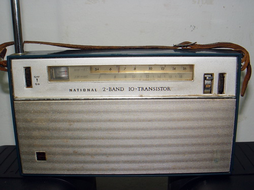 วิทยุ National 2 Band T-63T MW/SW 4