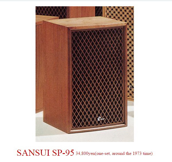 Sansui SP-95 ลำโพง Vintage 7
