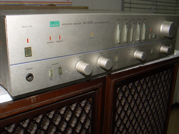 Integrated Amplifier SANSUI AU-D55F ใช้งานได้ปกติ 50+50 Watt 5