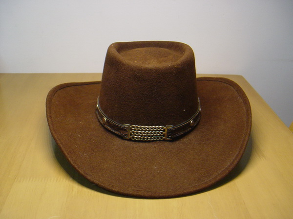 หมวกคาวบอยGolden Gate Cowboy Hat หนังแท้สีน้ำตาล Made in USA ของแท้นำเข้า