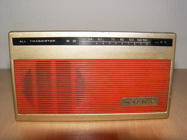 วิทยุโบราณ SONY 4R51 ระบบAM 6 Transistor ขนาดเล็ก ใช้งานได้ปกติ ฟังชัดเจน